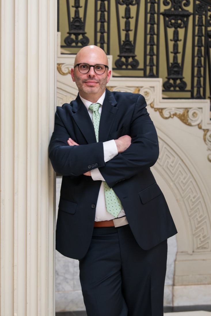 Michael Cannetti, portrait, FDU Alumni Award event, May 2026