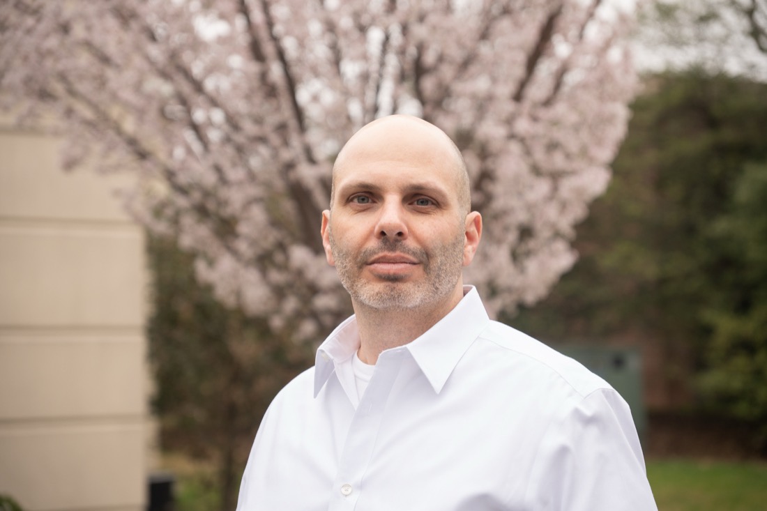 Michael Cannetti, outdoor portrait
